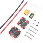 JHEMCU GF16-BMI 16X16mm 2-4S Stack BMI270 F405 Baro OSD BlackBox Flugsteuergerät BLHELIS 13A 4in1 ESC FPV Rennsport-Mikro-Drohnen